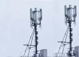 Menara Antena Telekomunikasi Menara Antena Luar Ruangan Menara Sel Atap