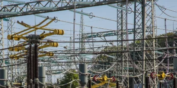 Struktur Gardu Induk Transmisi Listrik Trafo 220kv